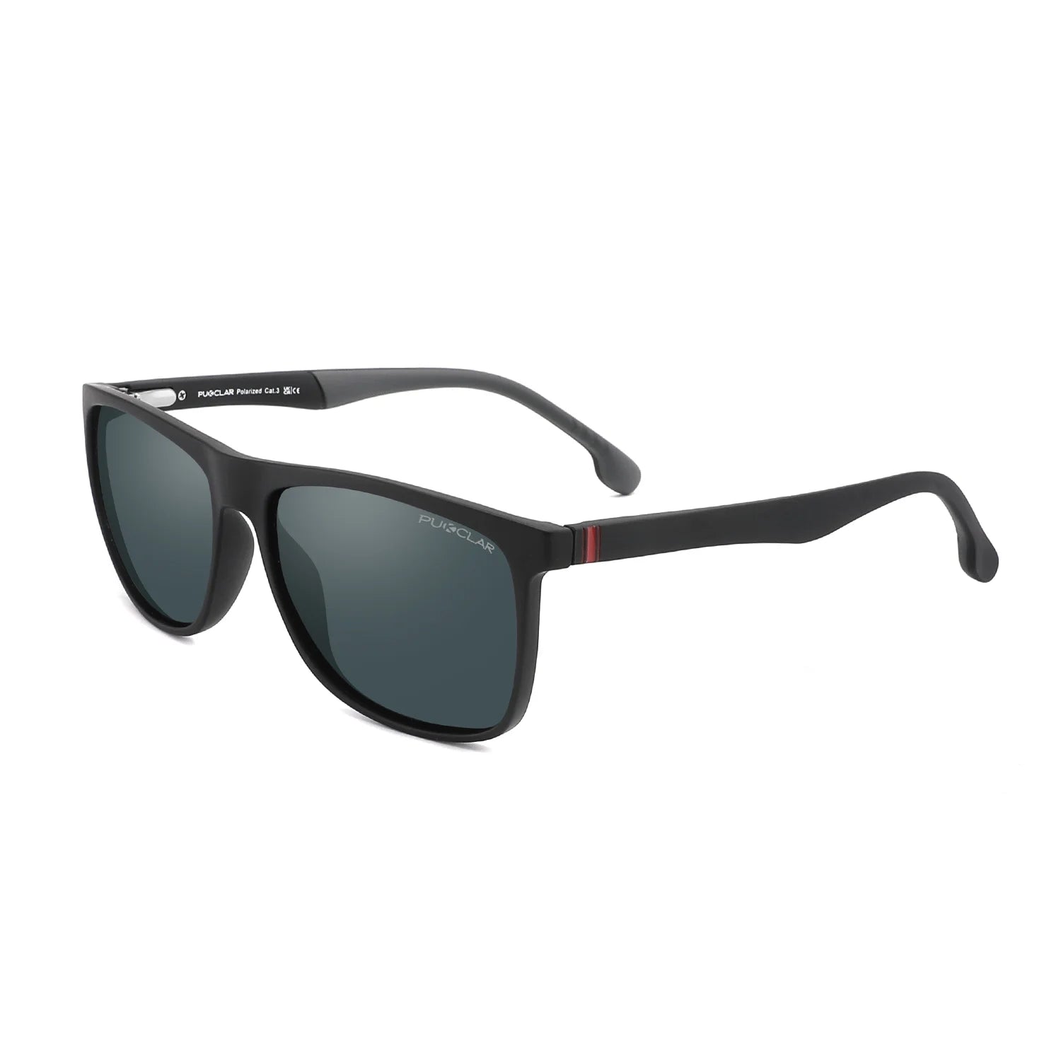 Men'S Polarized Sunglasses TR90 Frame UV400 Sport Sunglasses