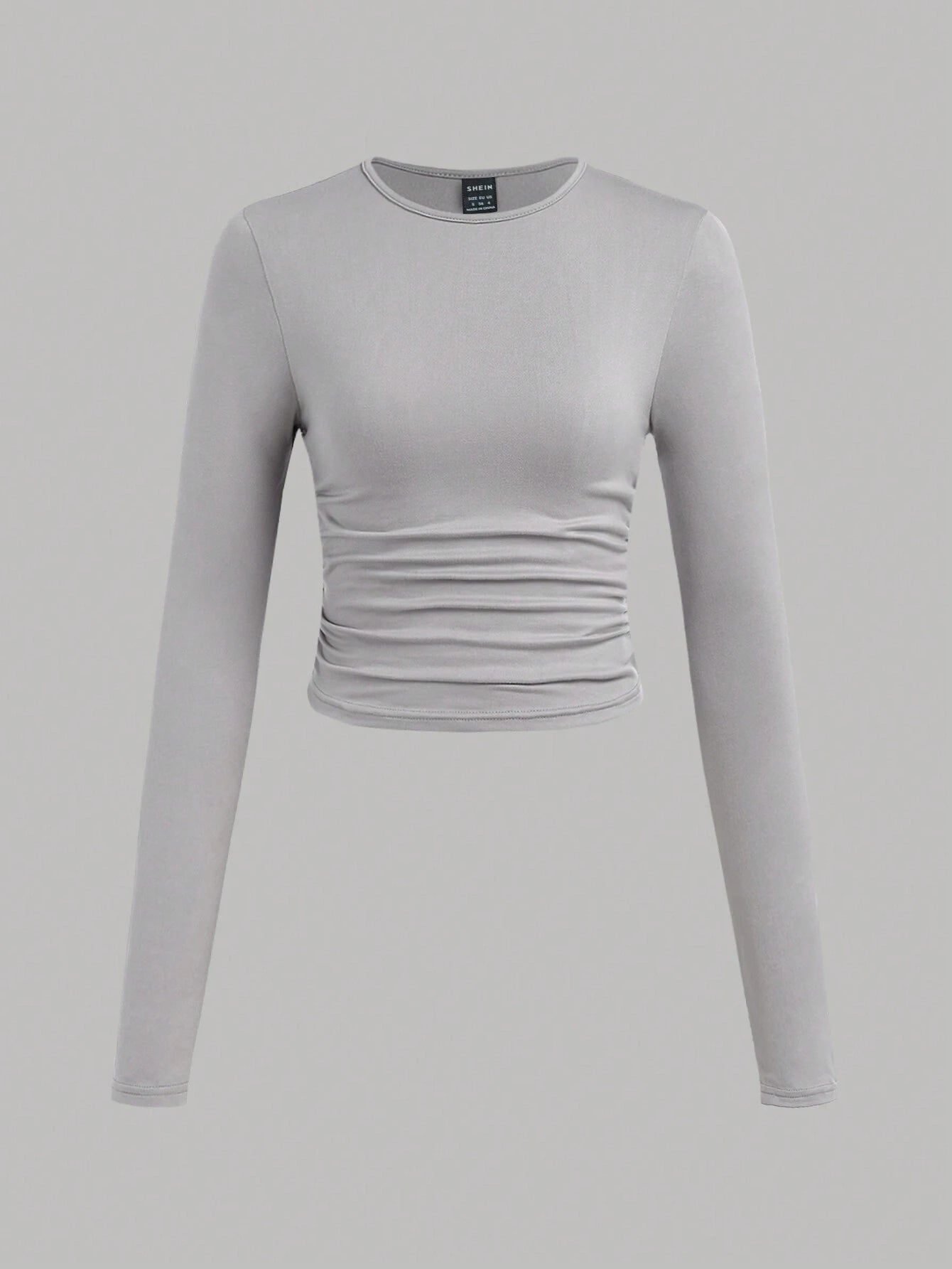SHEIN Ezwear Multi-Pack Women Versatile Casual Simple Long Sleeve T-Shirt Valentine Day