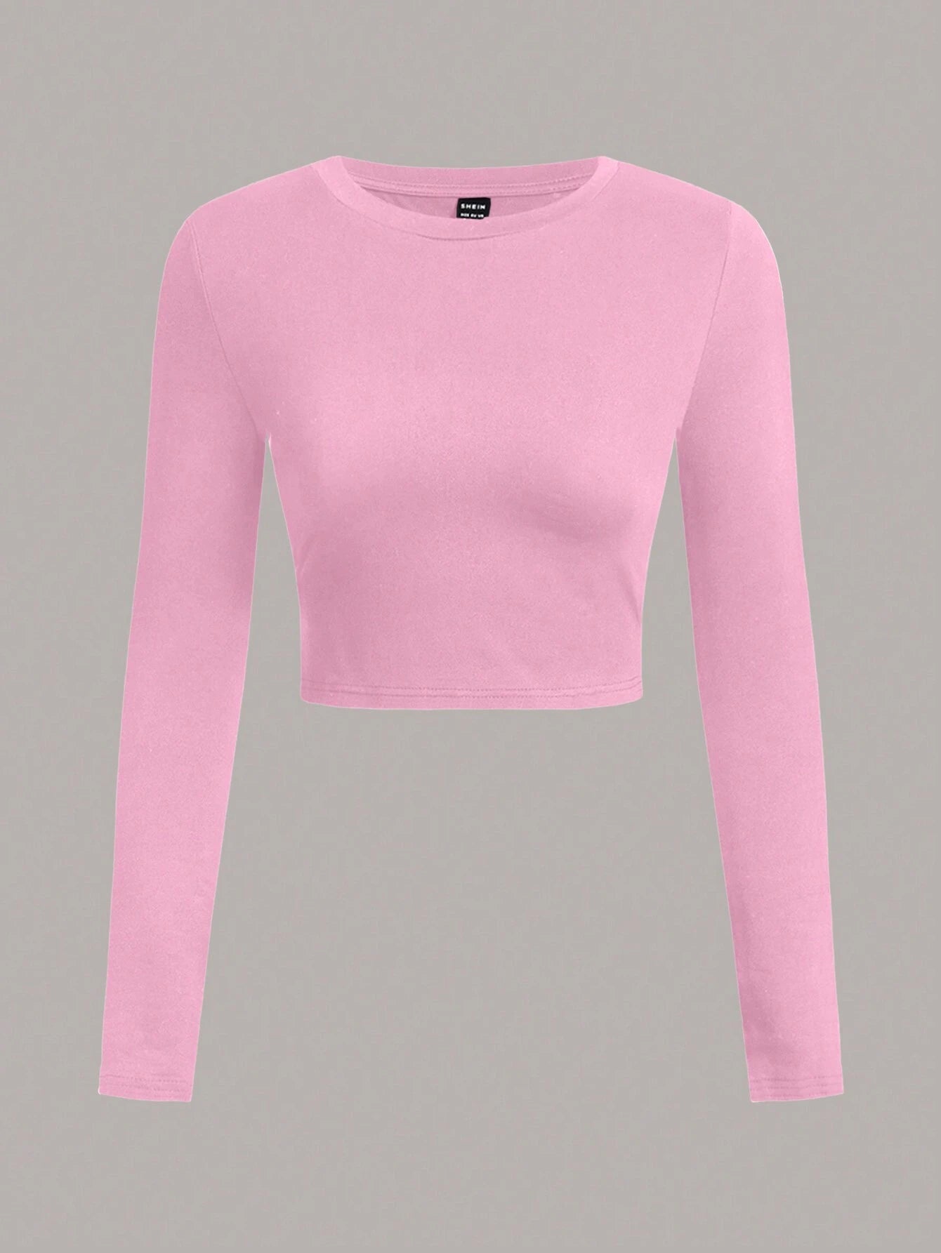 SHEIN Ezwear Multi-Pack Women Versatile Casual Simple Long Sleeve T-Shirt Valentine Day