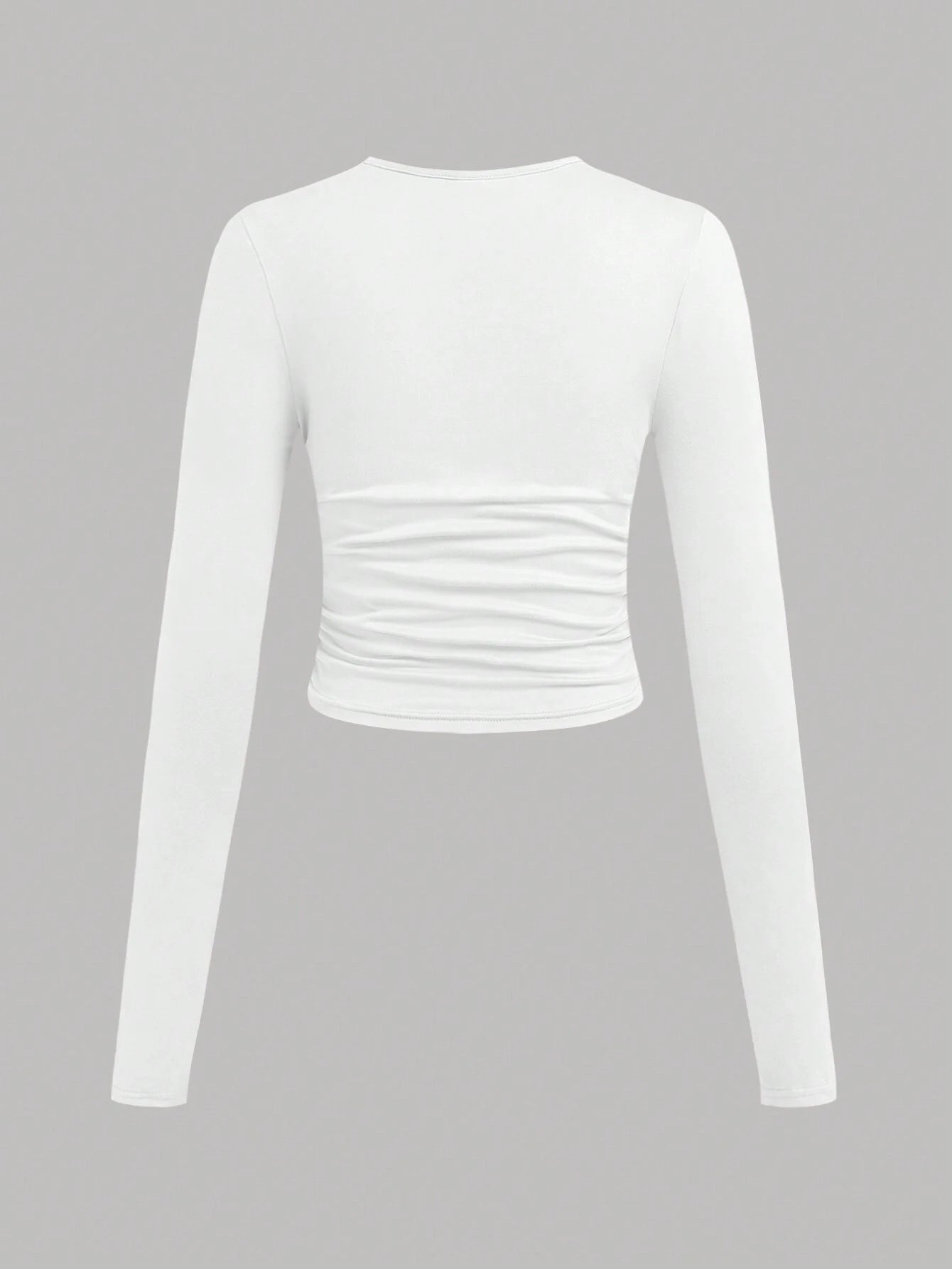 SHEIN Ezwear Multi-Pack Women Versatile Casual Simple Long Sleeve T-Shirt Valentine Day