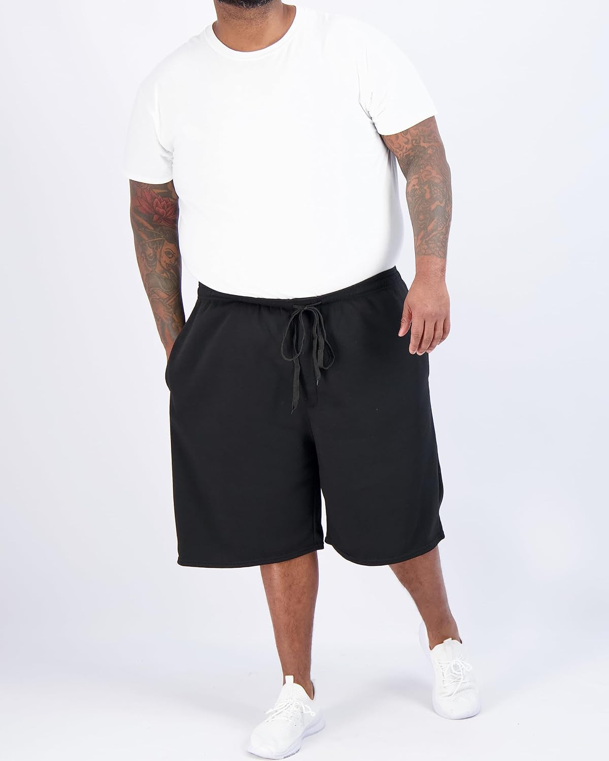 3 Pack: Men'S 9" Fleece Casual Lounge Athletic Shorts-Regular & Big-Tall Sizes