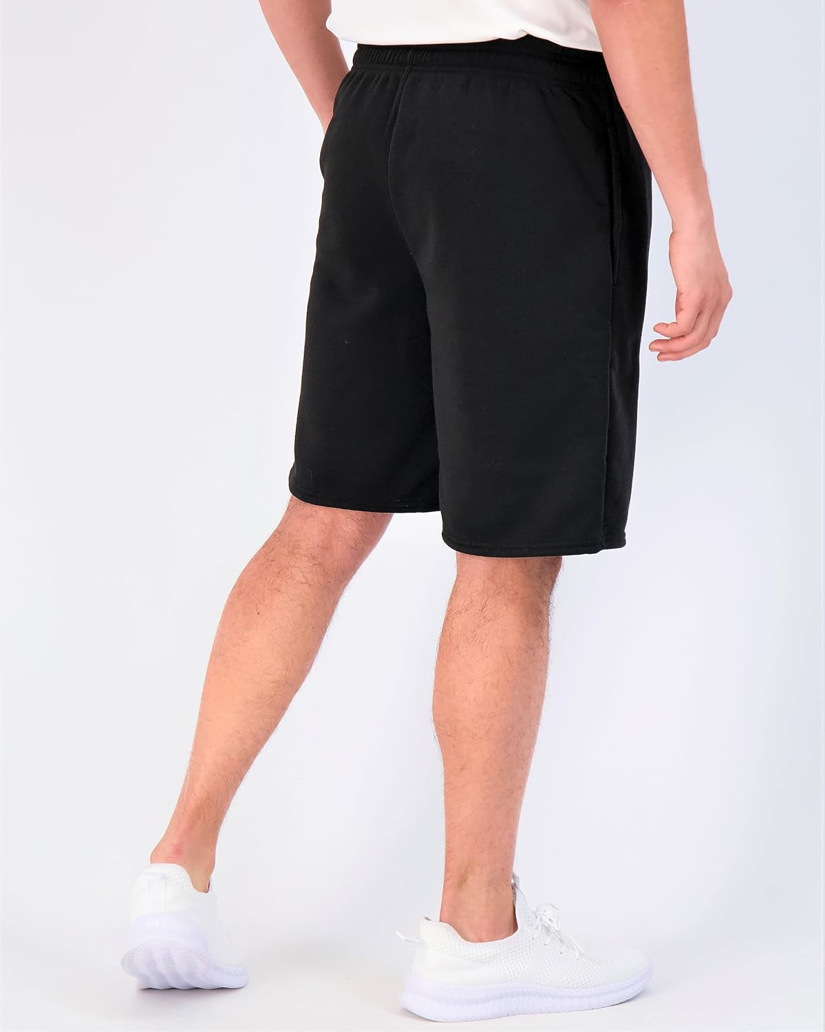 3 Pack: Men'S 9" Fleece Casual Lounge Athletic Shorts-Regular & Big-Tall Sizes