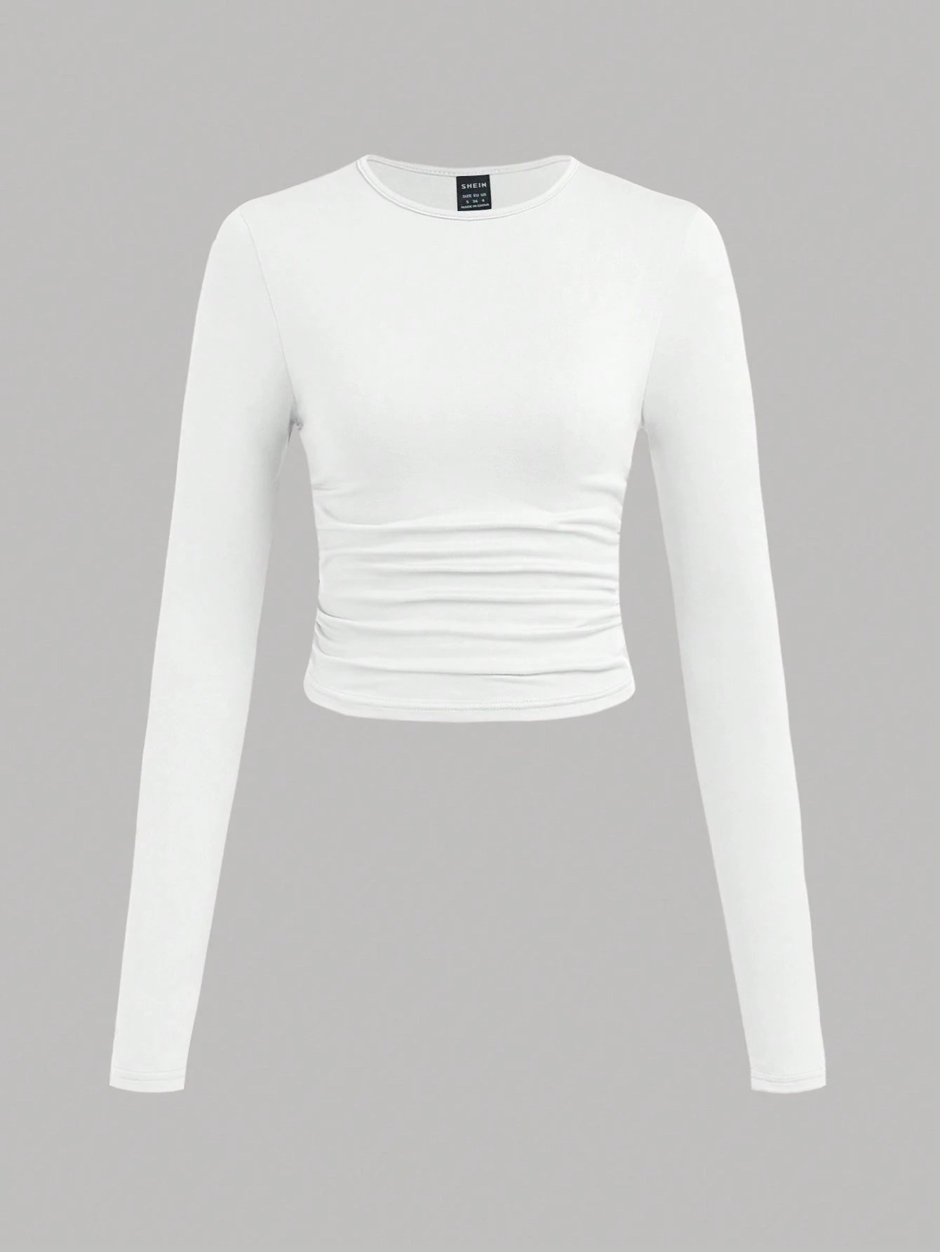 SHEIN Ezwear Multi-Pack Women Versatile Casual Simple Long Sleeve T-Shirt Valentine Day