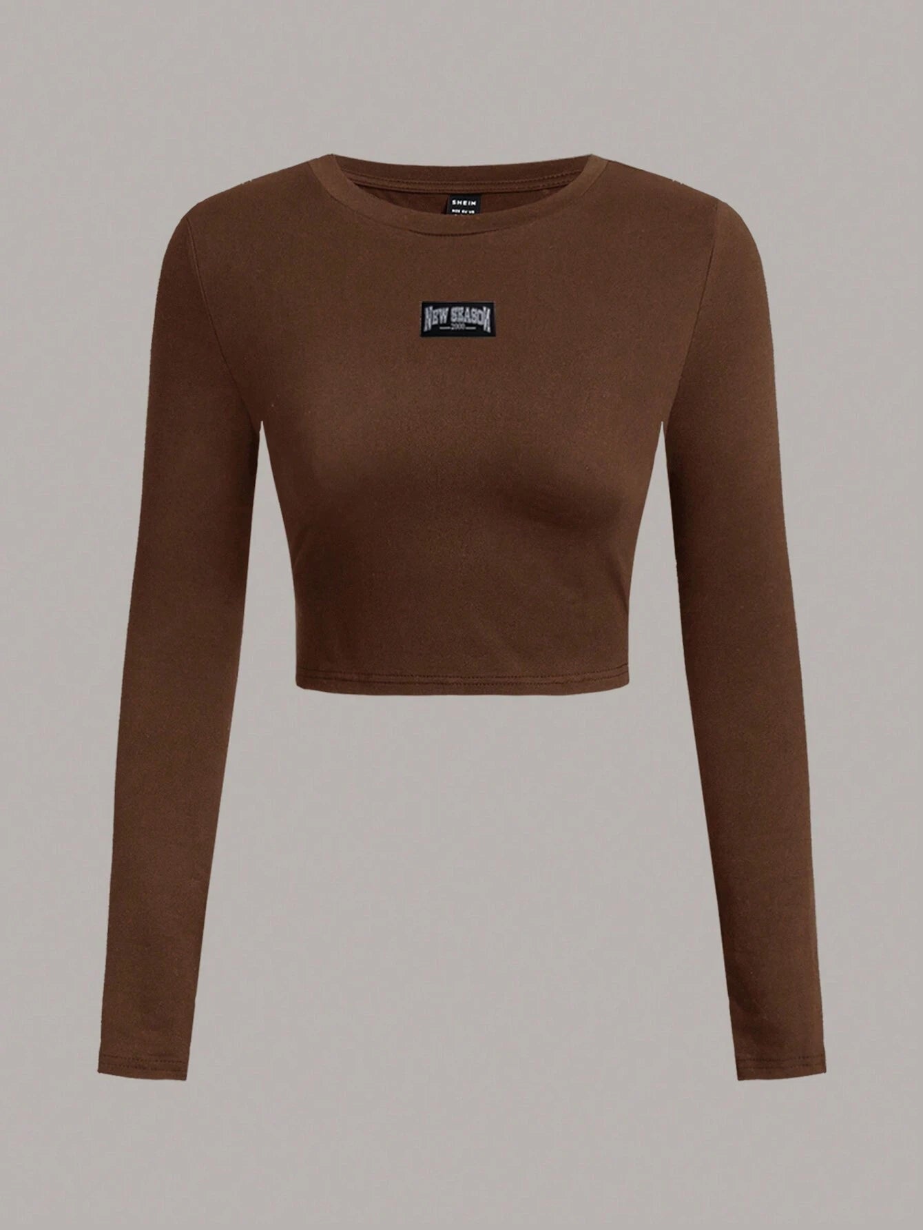 SHEIN Ezwear Multi-Pack Women Versatile Casual Simple Long Sleeve T-Shirt Valentine Day