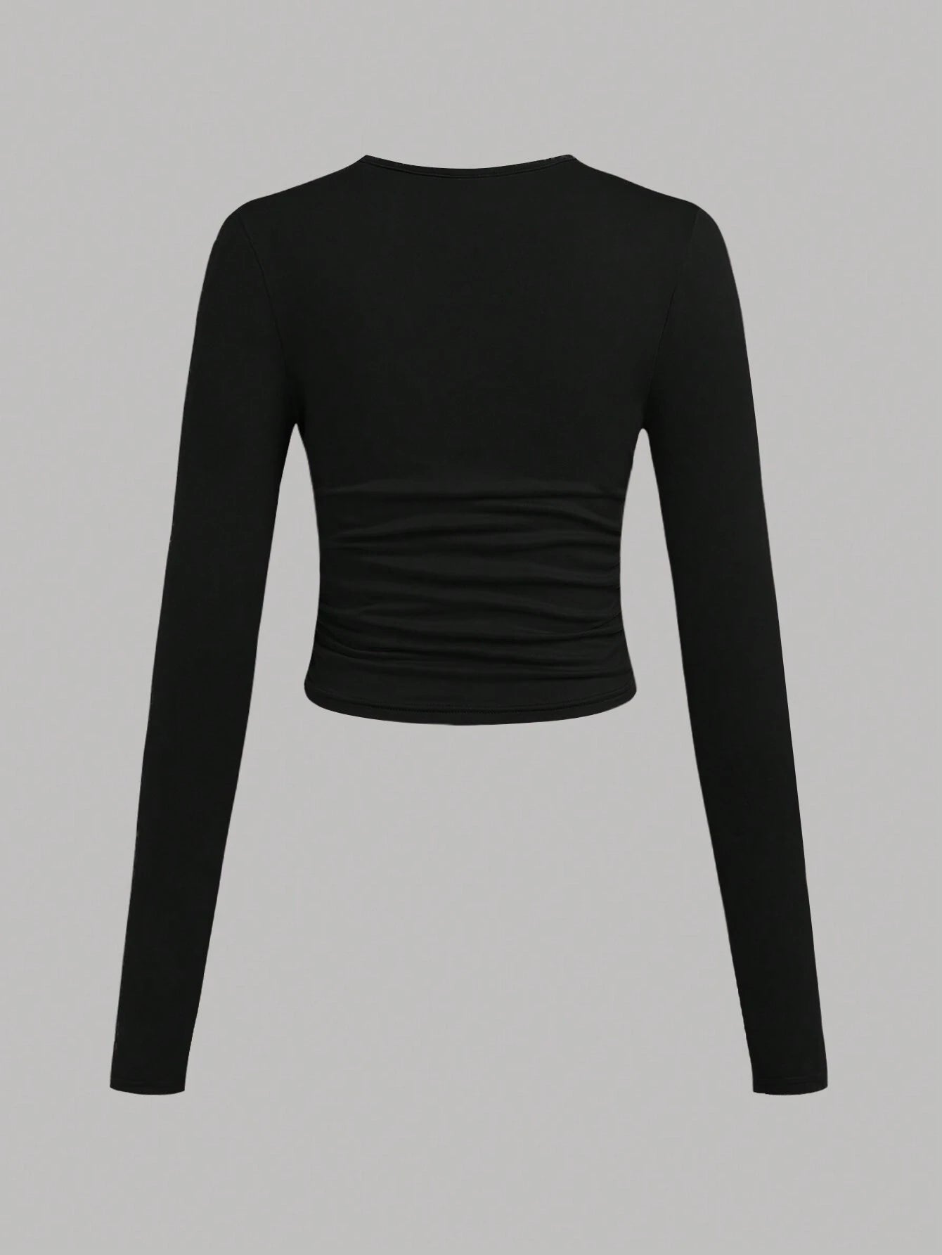 SHEIN Ezwear Multi-Pack Women Versatile Casual Simple Long Sleeve T-Shirt Valentine Day