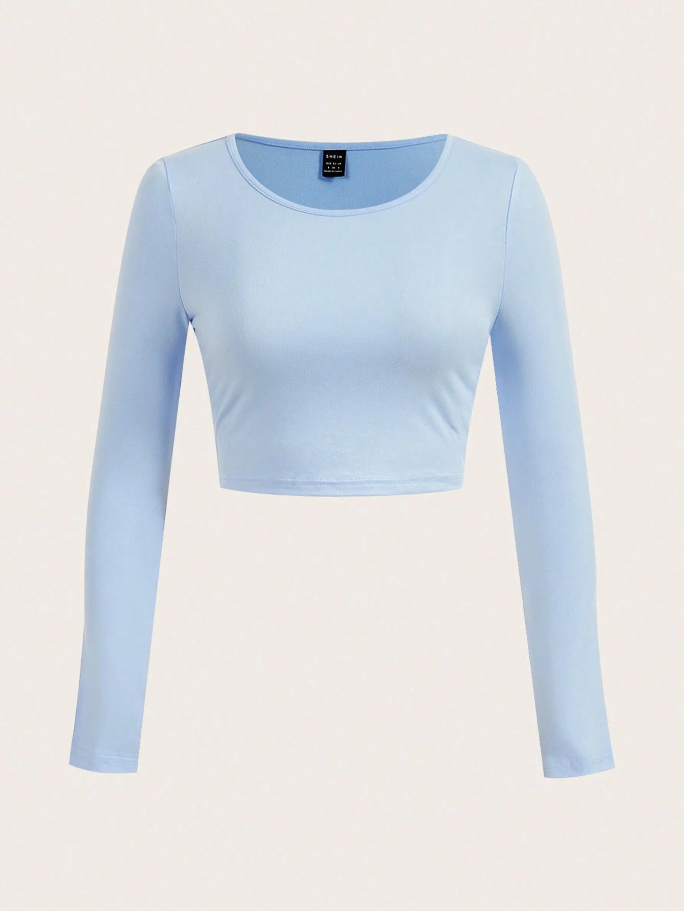 SHEIN Ezwear Multi-Pack Women Versatile Casual Simple Long Sleeve T-Shirt Valentine Day