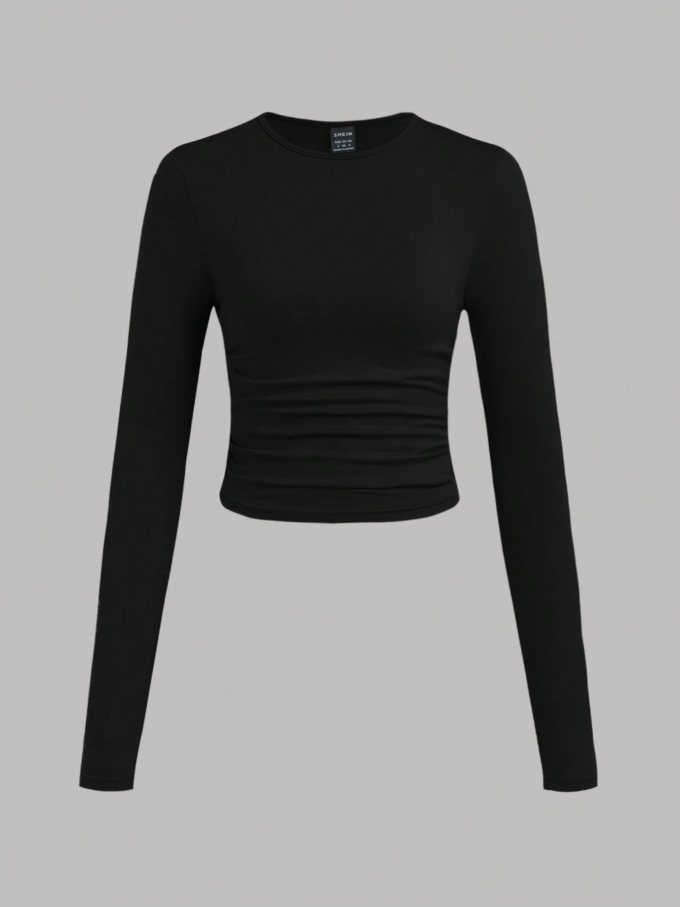 SHEIN Ezwear Multi-Pack Women Versatile Casual Simple Long Sleeve T-Shirt Valentine Day