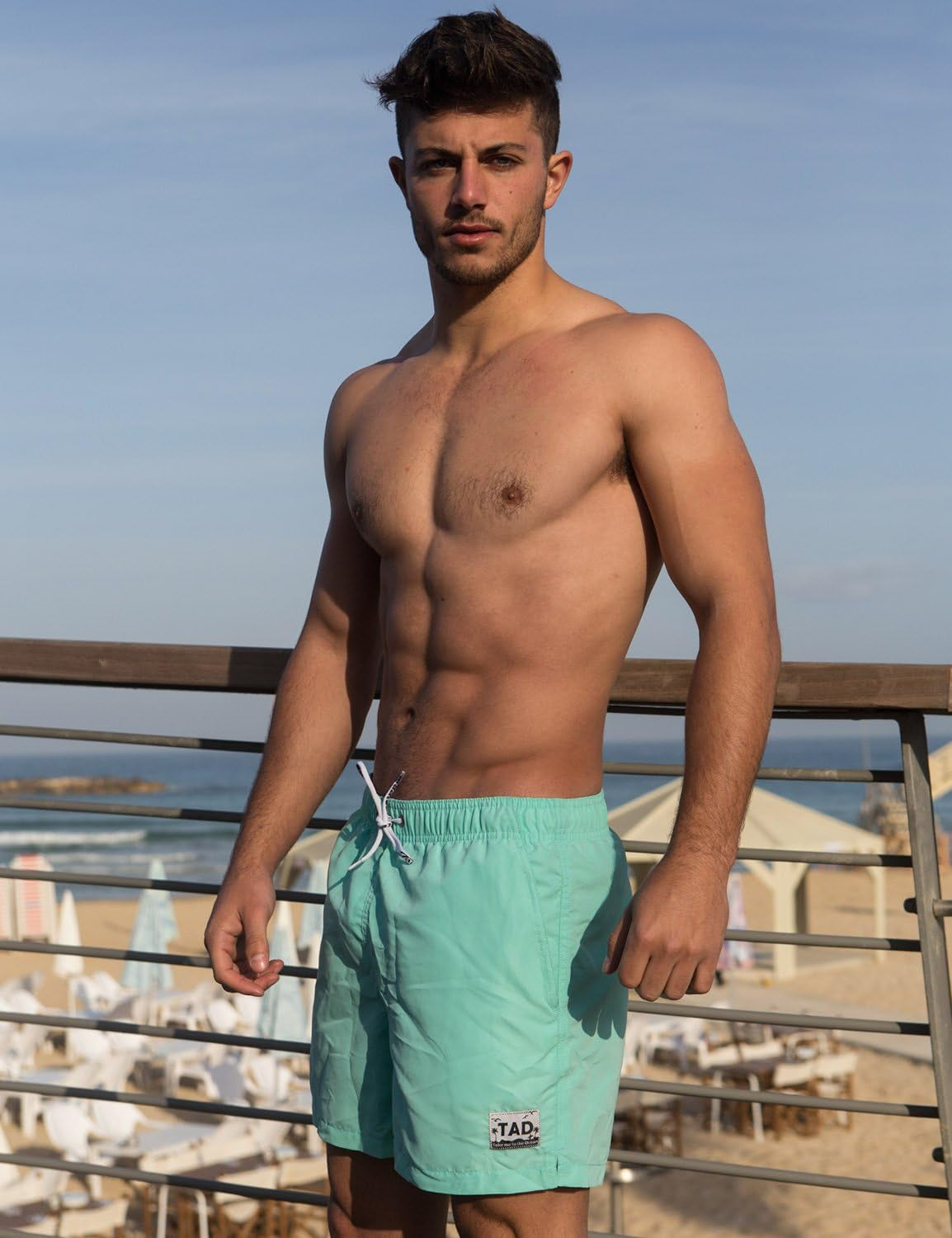 Men Swimwear Swimsuits Swim Beach Board Surf Shorts Quick Drying Trunks